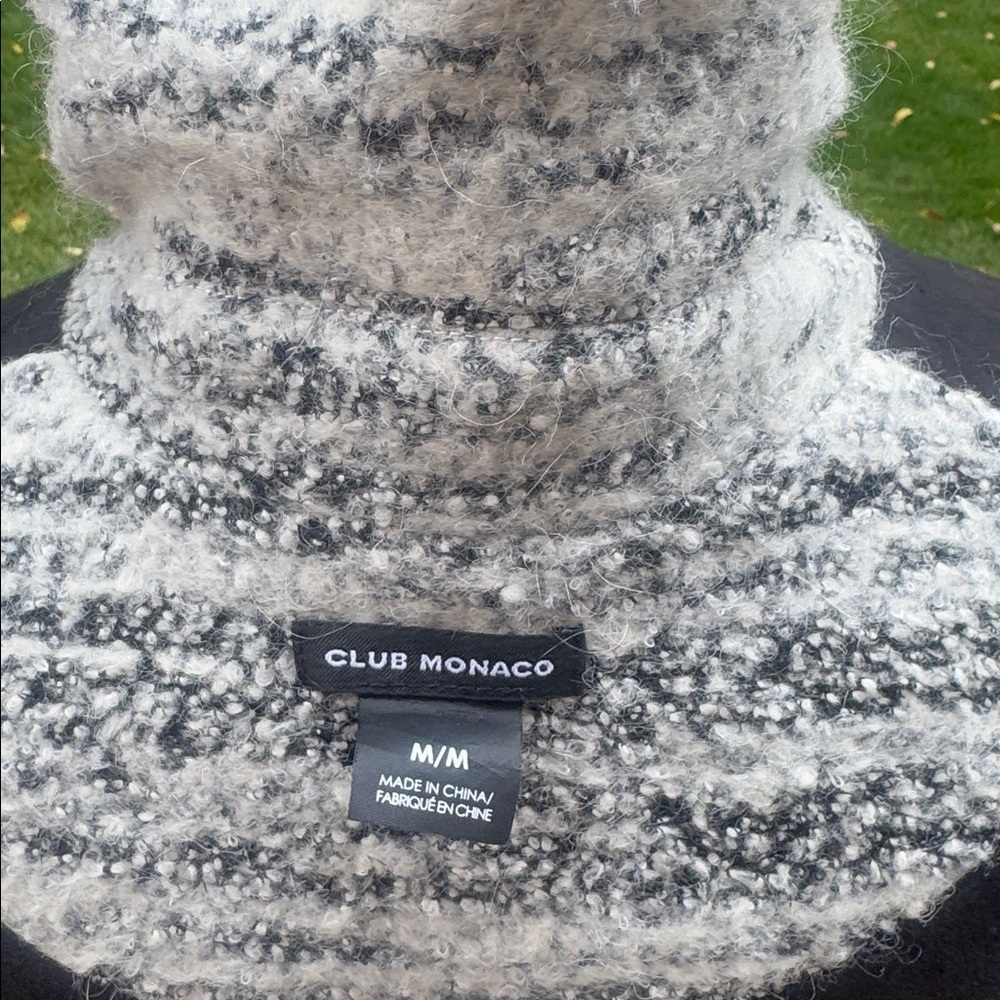 CLUB MONACO Women’s Moto Full Zip Jacket M Mint Condition - Picture 6 of 9